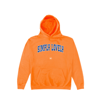 Orange Crush Simply Lovely! Orange Varsity Hoodie