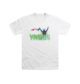 White VAMOS! Checo Mexico GP Limited Edition T Shirt