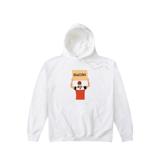 Arctic White Bwoah Hoodie