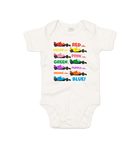 Organic Natural I Can Sing A Rainbow Natural Baby Grow