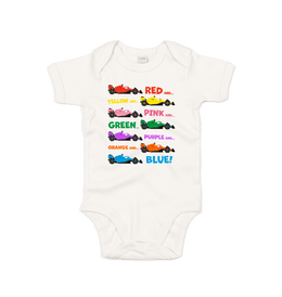 Organic Natural I Can Sing A Rainbow Natural Baby Grow