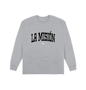 Sport Grey La MisiÛn - Varsity Long Sleeve T Shirt