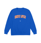 Royal Blue Simply Lovely! Blue Varsity Sweatshirt