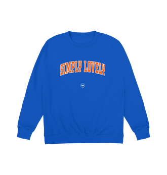 Royal Blue Simply Lovely! Blue Varsity Sweatshirt