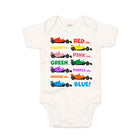 I Can Sing A Rainbow Natural Baby Grow