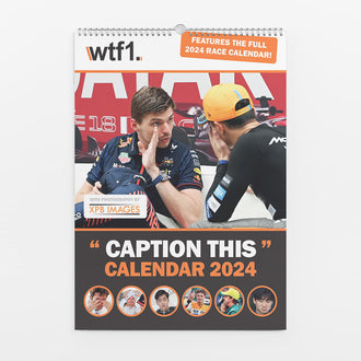 WTF1 "Caption This" Season Calendar 2024