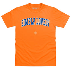 Simply Lovely! Orange Varsity T Shirt