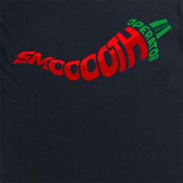 Smooth Operator - Chilli Black Fitted T Shirt